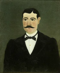 Retrato de Frumence Biche en ropa civil, ca 1891