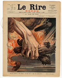 Portada de "La risa roja", satírica en colores