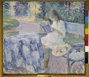 El lector (óleo sobre lienzo)