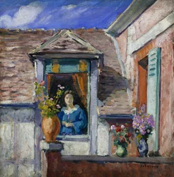 Mujer en la Ventana