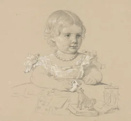 Retrato de un niño, 1800s