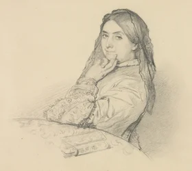Retrato de su madre, 1851