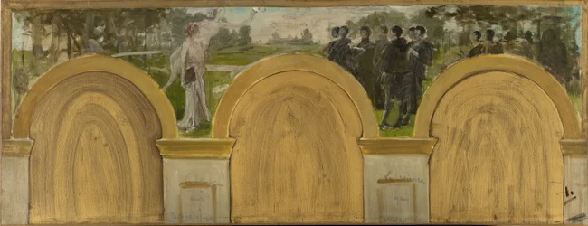 Boceto para el Salón de las Ciencias del Ayuntamiento de París: L