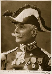 El general Cordonnier, designado al mando de las fuerzas francesas de los Balcanes agosto