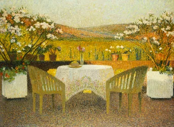 La terraza en Marquayrol