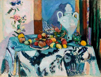Naturaleza muerta azul (Nature morte bleue)