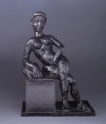 Figura decorativa, agosto de 1908, fundición de 1954 (bronce)
