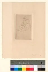 Figura sentada - Desnudo