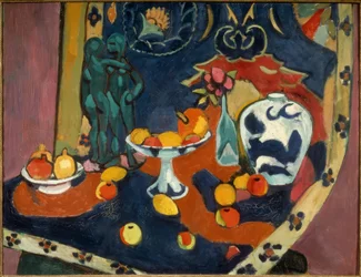 Fruta y bronce
