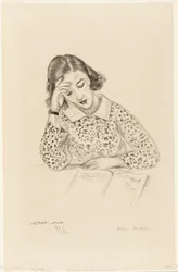 Muchacha leyendo