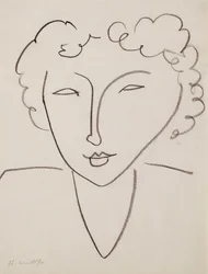 Cabeza de mujer; Tete de Femme
