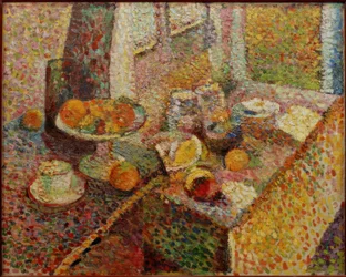 Bodegón: Buffet y mesa