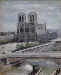 Notre Dame (óleo sobre lienzo)