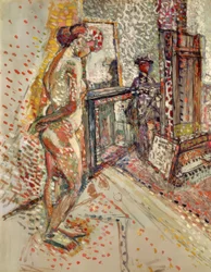 Desnudo en el estudio