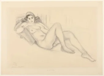 Desnudo con turbante