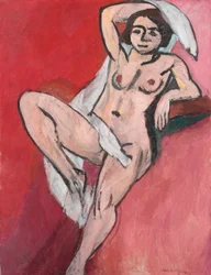 Desnudo con pañuelo blanco