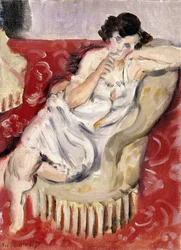 Desnudo con sillón