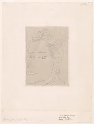 Outamaro, retrato de Margot Matisse
