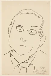 Retrato de Paul Léautaud