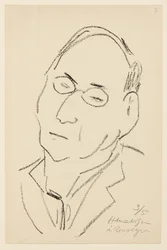 Retrato de Paul Léautaud