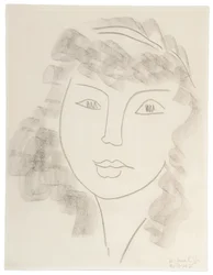Retrato de mujer; Portrait de Femme