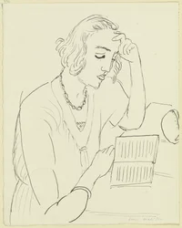 Mujer leyendo