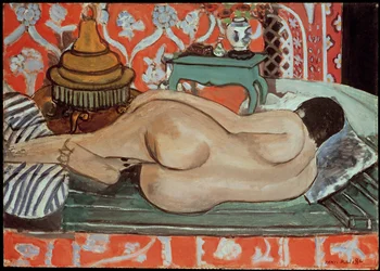 Desnudo reclinado, de espaldas