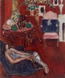 Interior rojo