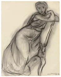 Mujer sentada