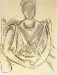 Mujer sentada; Femme Assise