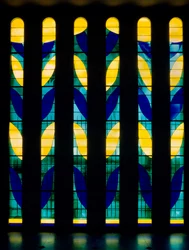 Vidriera de la capilla Rosaire, también conocida como capilla Matisse