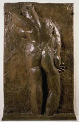 La espalda I (bronce)