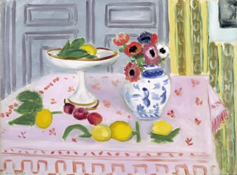 El mantel rosa