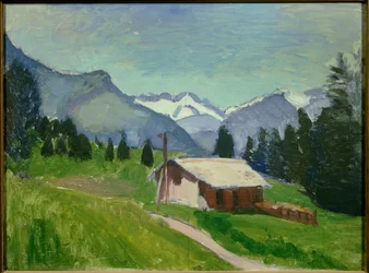 Los Alpes Saboyanos 1901 (óleo sobre lienzo)