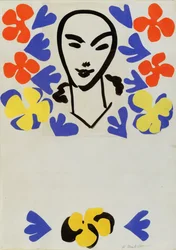 La escultura de Henri Matisse, cartel (collage)