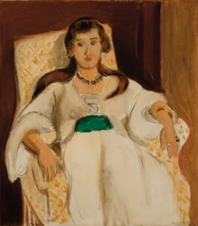 Mujer en un sillón; Femme au fauteuil