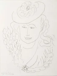 Mujer con sombrero