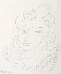 Mujer con sombrero