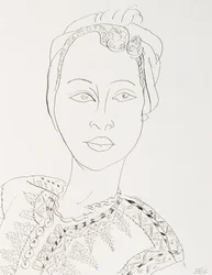 Mujer con turbante