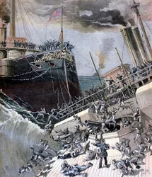 Un accidente a bordo del Victoria, 22 de junio de 1893