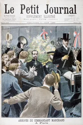 Llegada del comandante Marchand a París, 1899