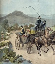 Atentado contra Georges 1er y la princesa Marie Madelaine