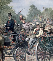 Desfile de la Batalla de las Flores, 1891