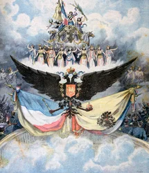 Celebraciones en la Ópera de París en honor de la Alianza Dual Franco-Rusa, 1893