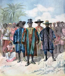 Dahomeanos, 1893