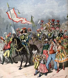 Carnaval francés del buey cebado, en tiempos pasados