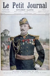 General Raoul le Mouton de Boisdeffre, soldado francés, 1895