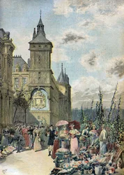 Mercado de las flores de París