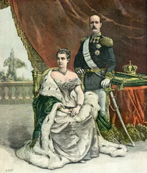 Retrato del rey Jorge I de Grecia