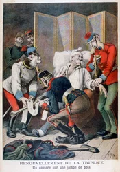Renovación de la Triple Alianza de Alemania, Austria e Italia, 1896